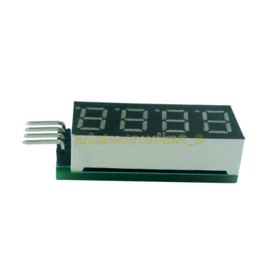 4bit 7Seg I2C IIC Network LED Digital Tube Display Module for MCU AVR PIC ARM
