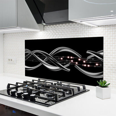 Küchenrückwand aus Glas ESG Spritzschutz 120x60cm Abstrakte Kunst Kunst 