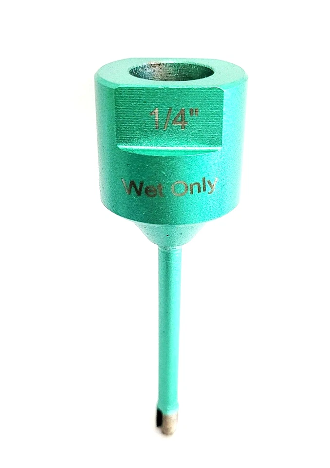 ADVANTA 1/4” Non-Coring Bit for Granite Marble Stone Drilling - 5/8"-11 Threads