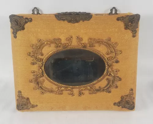 oddity Photo Album fake Parlor Safe antique Victorian book Library Photograph 
