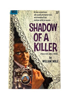 Dell Mystery Shadow of a Killer By William Mole D272 1st Printing PB 1959