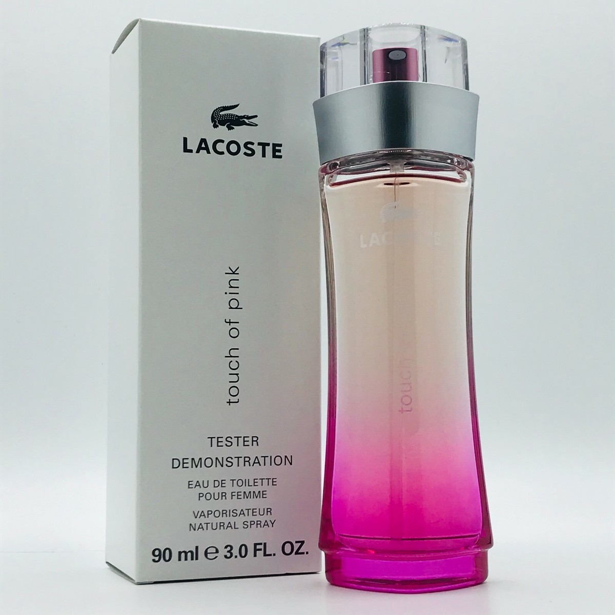 Lacoste Touch of Pink Women Perfume Edt Spray oz Box As Shown