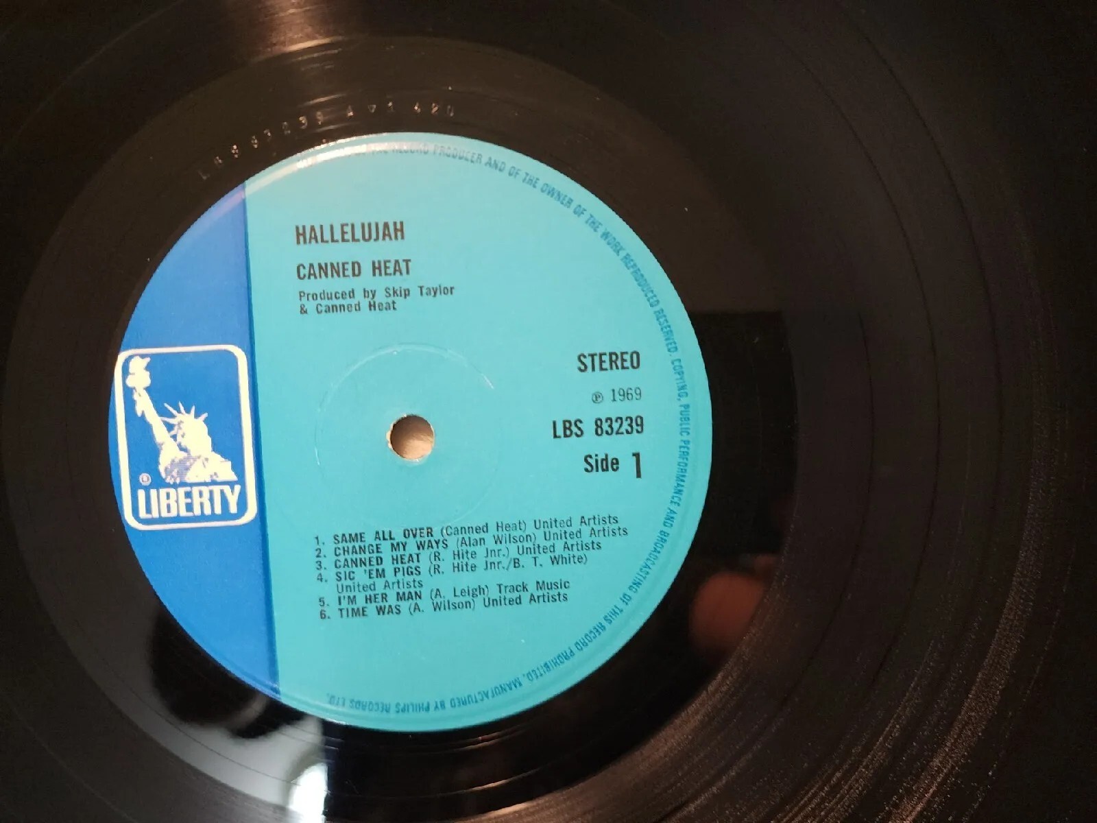 Canned Heat Hallelujah Vinyl 1st 1969 OG Gatefold LBS 83239 LP UK EX eBay