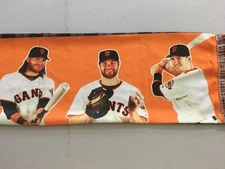 MLB San Francisco Giants Baseball Stadium Game Scarf Lightweight 