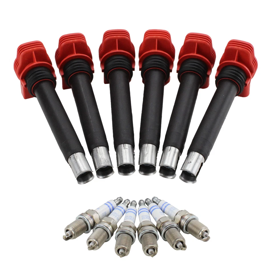 Kit de servicio de bobina de encendido Bosch para Porsche Cayenne Audi A6 Quattro VW Touareg Foto 3 de 3