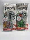 NEW IN BOX - Mattel - ROBOTS - Fender and Rodney & LUG and Diesel Figures 2004