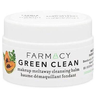 Farmacy Natural Green Clean Meltaway Cleansing Balm Makeup Remover - 3.4 oz NEW