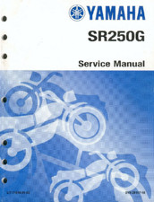 YAMAHA SR250G - Workshop