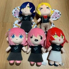 Bocchi the Rock  Deformed Plush Doll stuffed Toy Set of 5 16cm From Japan New