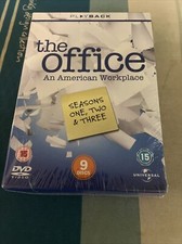 THE OFFICE AN AMERICAN WORKPLACE-SEASONS 1+2+3 DVD- REGION 2- NEW/SEALED- DAMAGE