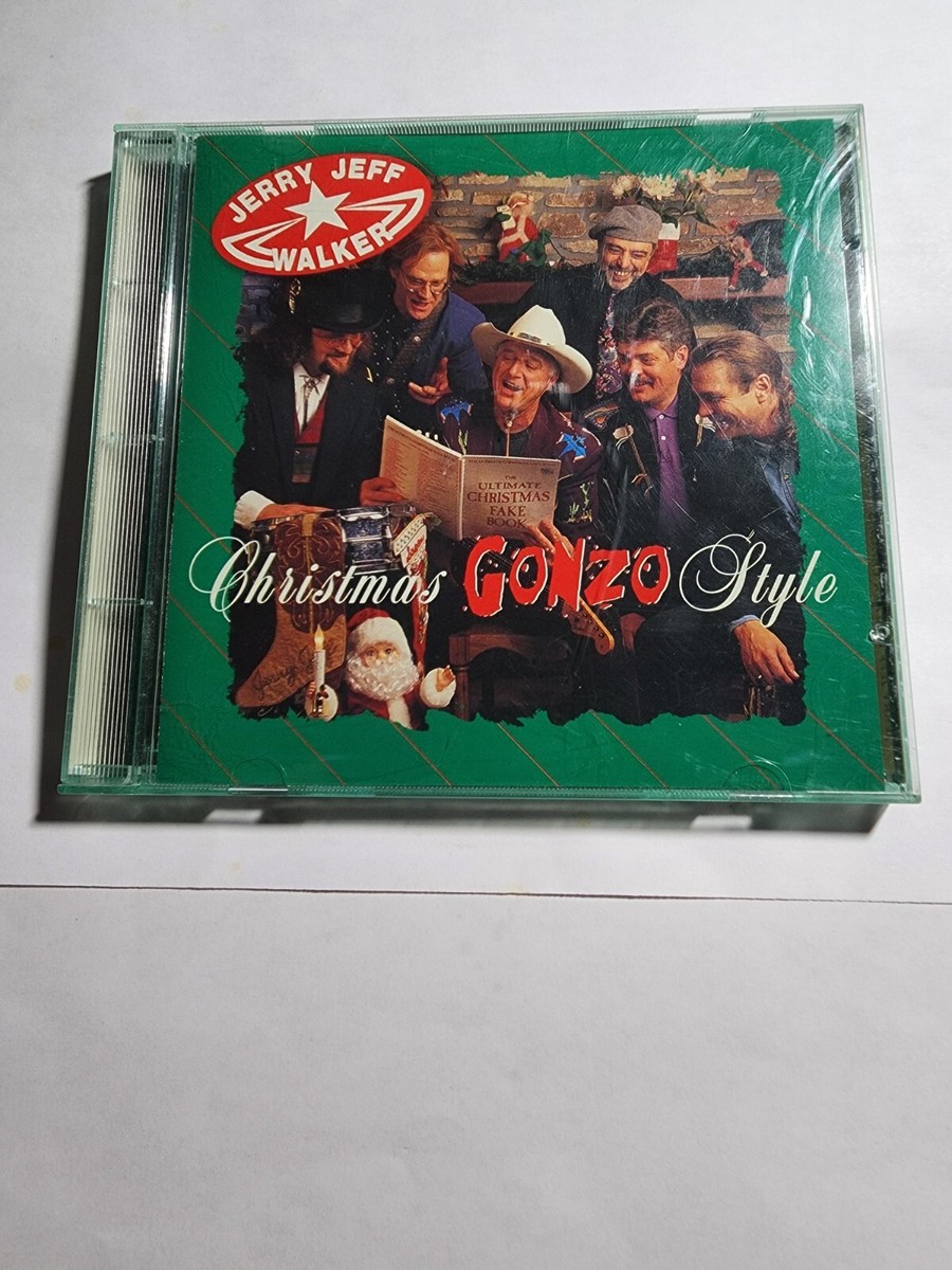 トラヴィスワーカー 2001 Merry X-Mas JERRY JEFF WALKER - Christmas Gonzo Style VG+ CD45