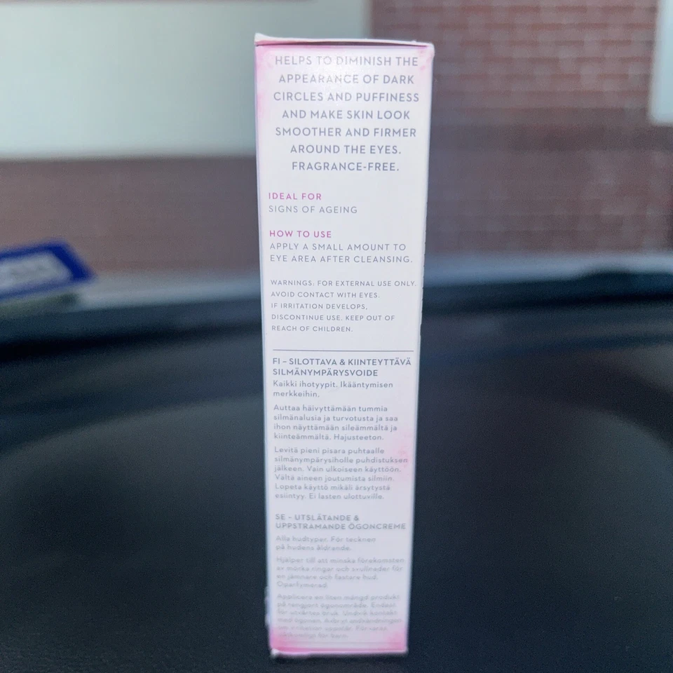 Crema hidratante para ojos Lumene Nordic Bloom antiarrugas y firme, 0,5 oz nueva en caja Foto 3 de 3