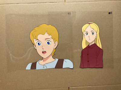 2 Anime Cels Trapp Family Story Anime Trapp Ikka Monogatari