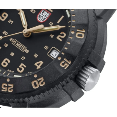 Luminox XS.3001.EVO.OR.S Navy Seal Black Dial Date Display