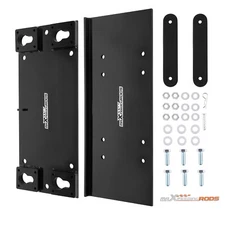 Winch Mount For Trailer Floor Fits 10K pounds satin black powder coated