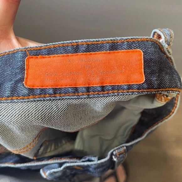 Jean Shop Men's Jim Style Blue Jeans Court Size 31 Medium - Image 4 of 4