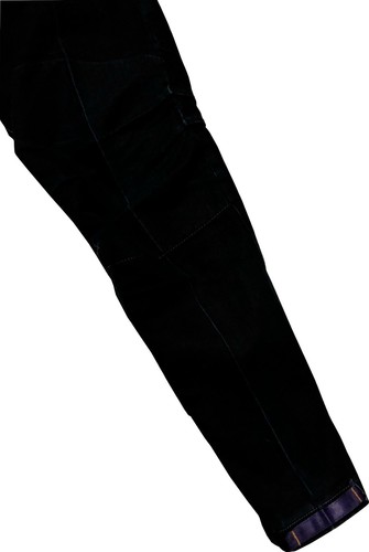 Sublime pantalon déstructuré en jean ruban violet Marithé et François Girbaud - Imagen 8 de 16