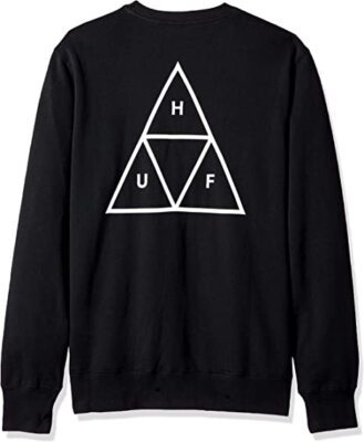 ◆HUF◆ハフ ESSENTIALS TT CREWスエット HUF Essentials TT Crew Sweatshirt Sizes M, L, XL, XXL
