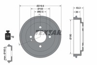 Bremstrommel KIA T. Picanto 1.0-1.2 11-