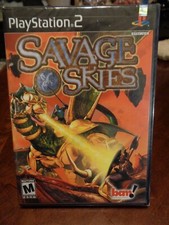 NEW/Y-SILVER & WHITE SEALS-SAVAGE SKIES-PS2 SYSTEM-BY BAM ENTERTAINMENT!