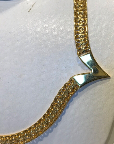 Vintage Napier goldfarbene Gliederkette - Bild 5 von 5