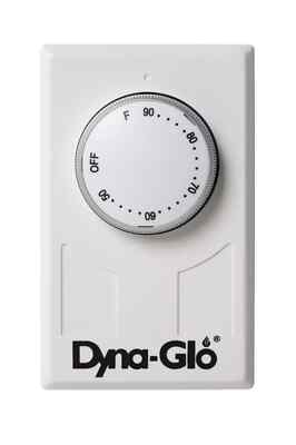 Dyna-Glo 28A 240V Double-Pole Wall Thermostat Heating and Cooling