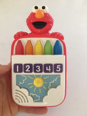 Playskool Sesame Street Steps To School ELMO'S COUNT ALONG