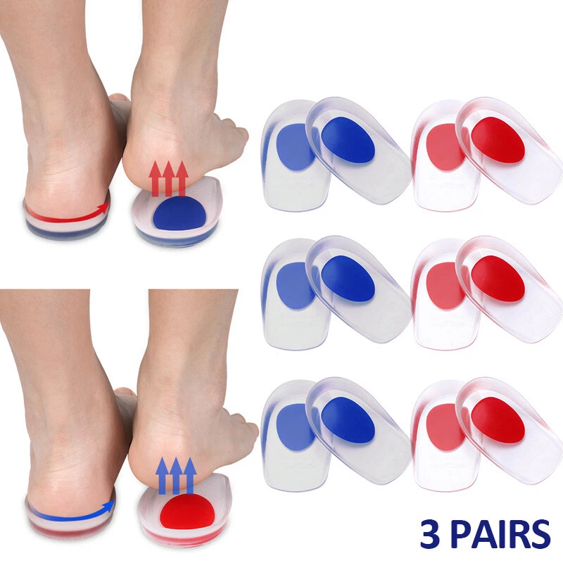 Heel Cups for Heel Pain Plantar Fasciitis Shoe Inserts - Gel Heel Inserts  Heel Cups for Plantar Fasciitis Heel Orthopedic Cushion Foot Pain Relief  Protectors - Walmart.com