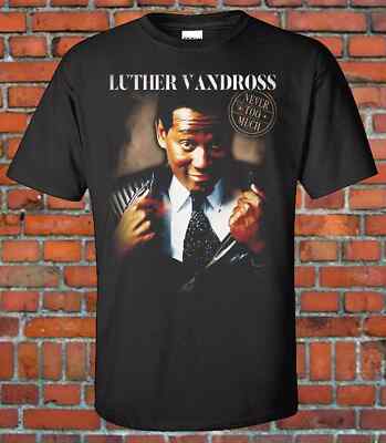 Luther Vandross Never to Much Graphic Tee