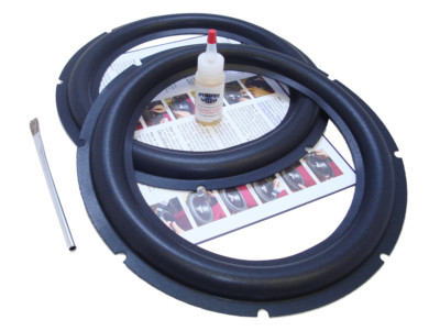 Rockford Fosgate 12 Inch Car Subwoofers 6.5-Inch Speaker Foam Surround Repair Kit – Refoam Your Rockford Fosgate Or Similar Subwoofers 6.5 Inch Surround Repair Kit Rockford Speakers