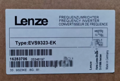 NEW LENZE Servo Drive Inverter EVS9323-EK EVS9323EK | eBay