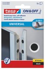 tesa On & Off Klettpunkte Durchmesser: 16 mm schwarz 8 Sets