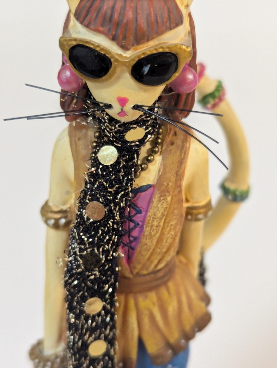 置物 catwalk Catwalk Fashion Cat Figurine, 13806, Westland Giftware, 2005, Free