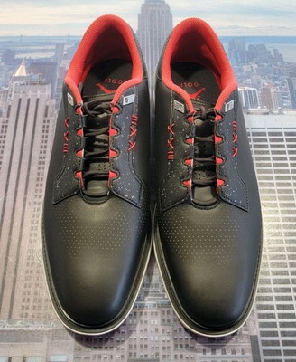 Nike Jordan ADG 5 Golf Bred Black/Fire Red Mens Size 9.5 Wide