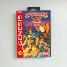 Street of Rage 3 rom Video Game Console Card Cartridge for GENESIS