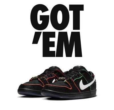 Size 5M/6.5W -  Bronx Girls Skate x Nike Dunk SB Low Mel & Kava - PRESALE