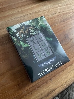 Games Workshop Warhammer 40.000 40K Necrons Würfel Dice Neu & OVP