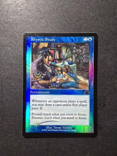 Magic: The Gathering Rhystic Study LP Prophecy Foil