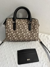 Dkny small satchel Bag & cardholder purse excellent condition