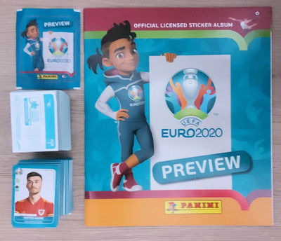 PANINI UEFA EURO 2020 PREVIEW (568 STICKER) - BEENDEN SIE IHRE SAMMLUNG (S.1)