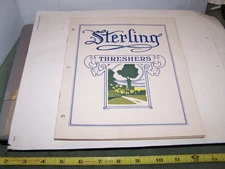 IHC International Harvester STERLING Threshers FAMOUS Engine Sales Catalog NICE!