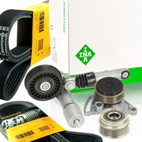 Contitech 5PK1432 4PK855 Keilrippenriemen-Satz + Freilauf FüR Superb A4 Audi