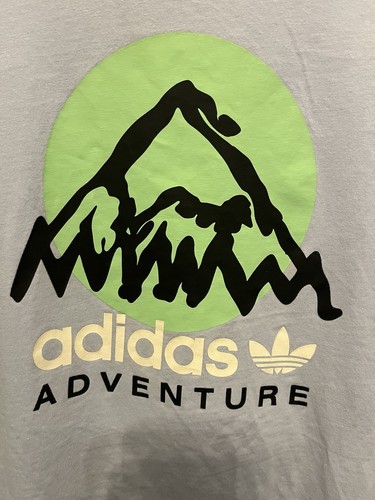 Adidas Originals Adventure Mountain Graphic T Shirt. Size Youth Medium (13-14) - Picture 4 of 6