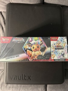 Pokemon Sam's Club Prismatic Evolutions Surprise Box Booster Bundle Set Sealed