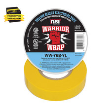 Industries Warriorwrap Select 3/4 In. X 60 Ft. 7 Mil Vinyl Electrical Tape, Yell