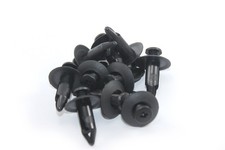10x 8mm Yamaha 90269-08001 Mudguard Fairing Black  Plastic Clip Screw Rivets