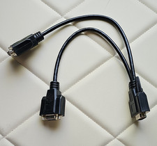 VGA/SVGA D-Sub Y Splitter Cable 1:2 Male to M...
