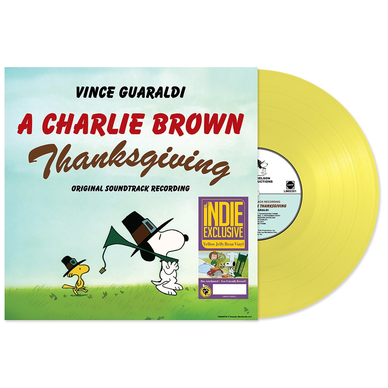 Vince Guaraldi A Charlie Brown Thanksgiving LP Vinyl NEW