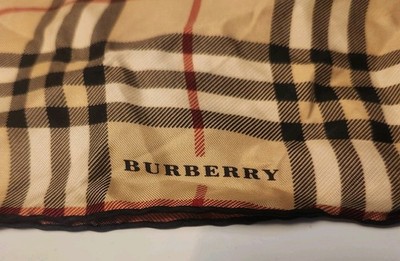 Vintage Silk Burbbery Neckerchief