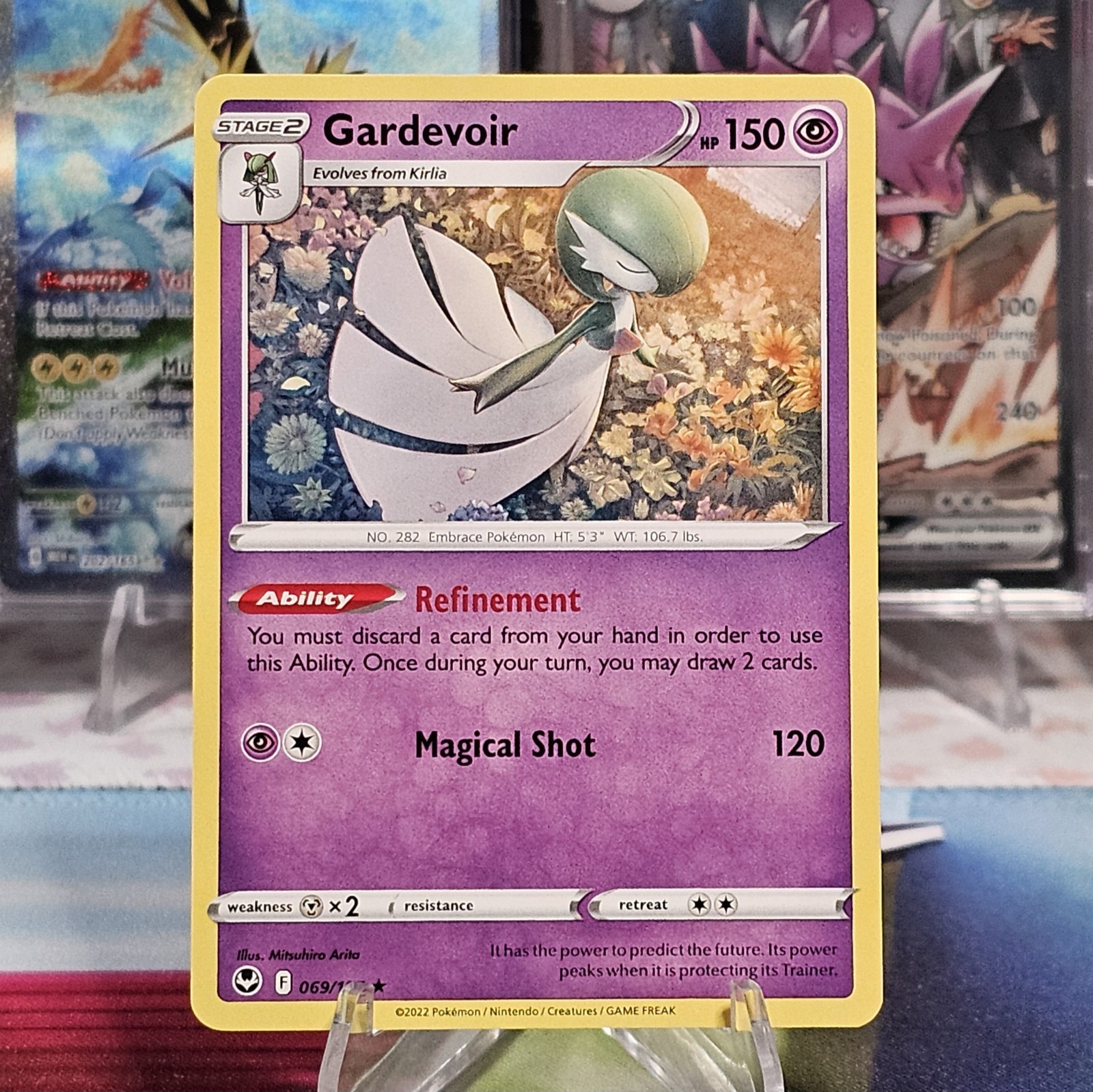 Gardevoir 069/195 Non-Holo Silver Tempest Pokemon TCG NM/M
